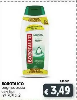 Deco Supermercati Borotalco Bagnoschiuma offerta