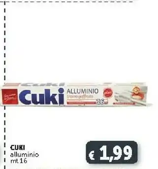 Deco Supermercati Cuki Carta stagnola offerta