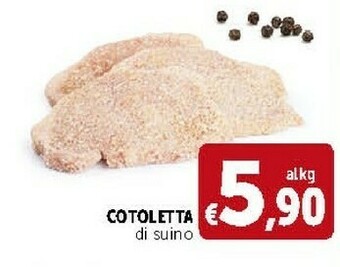 Deco Supermercati Cotoletta Di Suino offerta