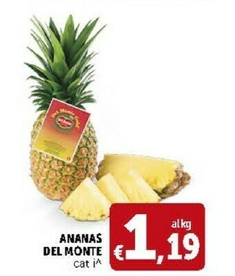 Deco Supermercati Del monte Ananas offerta