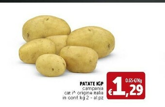 Deco Supermercati Patate Igp offerta