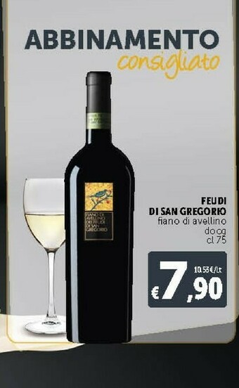 Deco Supermercati Feudi di san gregorio Fiano Di Avellino 750 G(ml) offerta