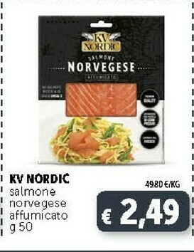 Deco Supermercati Kv nordic Salmone Norvegese Affumicato offerta