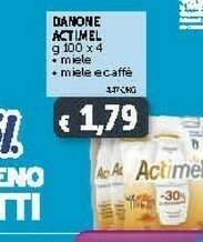 Deco Supermercati Danone Actimel Miele offerta