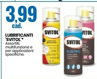 Eurospin Lubrificanti Svitol offerta