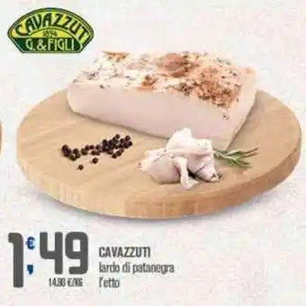 Cavazzuti lardo di patanegra