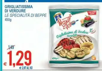 MD Discount Le Specialità di Beppe Grigliatissima Di Verdure offerta