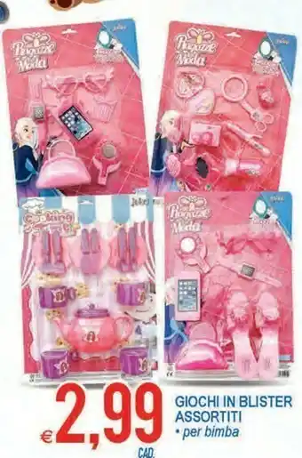 MD Discount Giochi In Blister Assortiti offerta