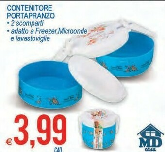 MD Discount Contenitore Portapranzo offerta