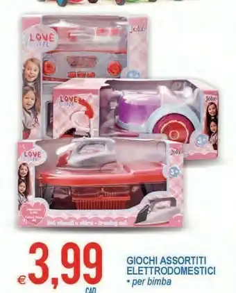 MD Discount Giochi Assortiti Elettrodomestici Per Bimba offerta