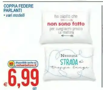 MD Discount Coppia Federe Parlanti offerta