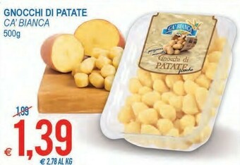 MD Discount Ca' Bianca Gnocchi Di Patate offerta