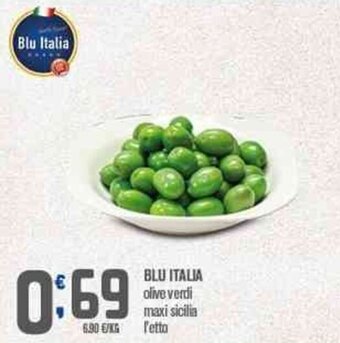 Ottimo Market Blu Italia olive verdi maxi sicilia offerta