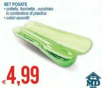 MD Discount Set Posate offerta