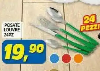 Risparmio Casa Bormioli Rocco Posate Louvre 24pz offerta