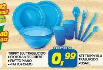 Risparmio Casa Trippy Blu Traslucido Citola offerta