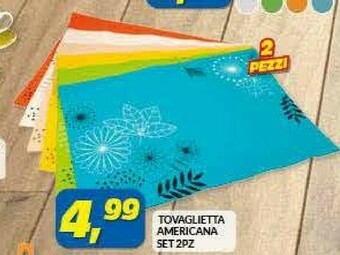Risparmio Casa Tovaglietta Americana Set 2 Pz offerta