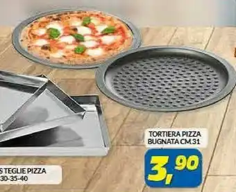 Risparmio Casa Casalingo Tortiera Pizza Bugnata Cm 31 offerta