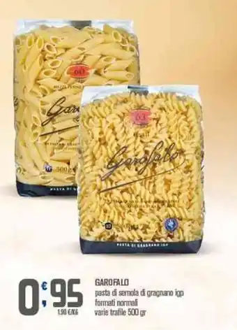 Ottimo Market Garofalo pasta di semola di gragnano igp formati normali 500 gr offerta