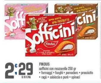 Ottimo Market Findus sofficini con mozzarella 250 gr offerta