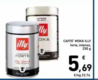 Spazio Conad Caffè moka illy offerta