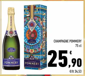 Conad Champagne pommery offerta