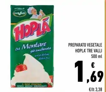 Conad Panna vegetale hopla tre valli offerta
