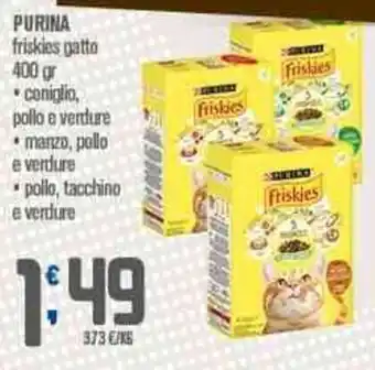 Ottimo Market Purina friskies gatto 400 gr offerta