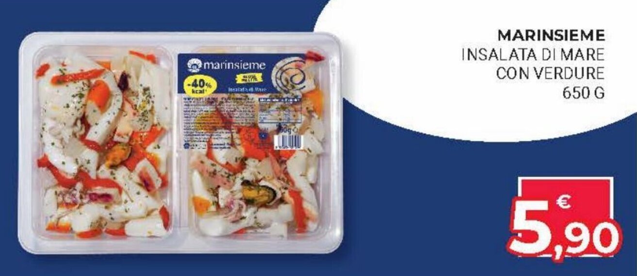 Marinsieme Insalata di Mare con Verdure 650 g offerta di Eté