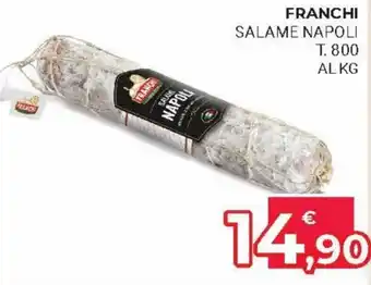Franchi Salame Napoli T.800 al kg