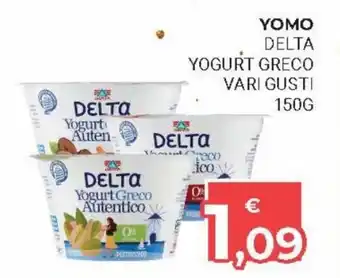 Eté Yomo Delta Yogurt Greco vari gusti 150g offerta