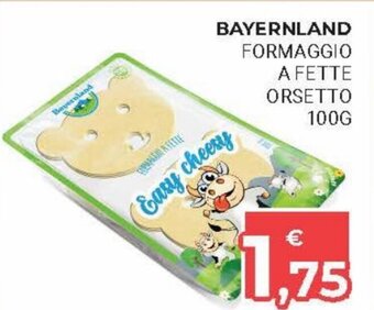 Eté Bayernland Formaggio a Fette Orsetto 100g offerta