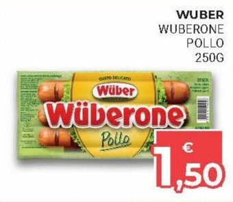 Eté Wüber Wüberone Pollo 250g offerta