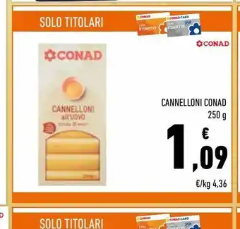Conad Cannelloni conad offerta