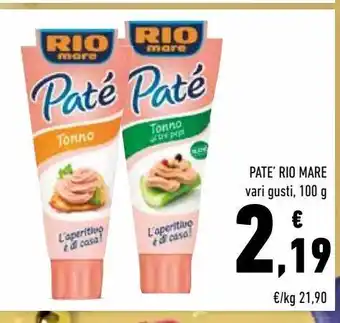 Conad Patè rio mare offerta