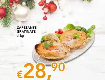 Capesante gratinado