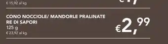 Migross Superstore Cono nocciole/mandorle pralinate re di sapori offerta