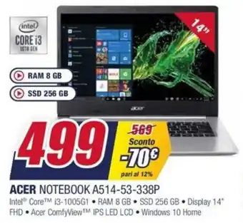 Trony Acer Notebook A514-53-338P offerta
