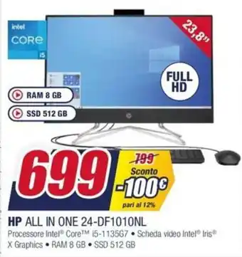 Trony Hp All in One 24-DF1010NL offerta