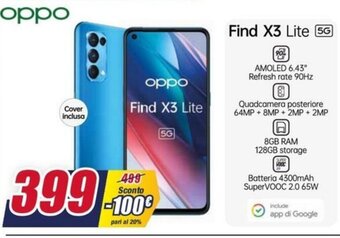 Trony Oppo Find X3 Lite 5G offerta