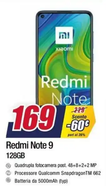 Xiaomi Mi Redmi Note 9 128GB