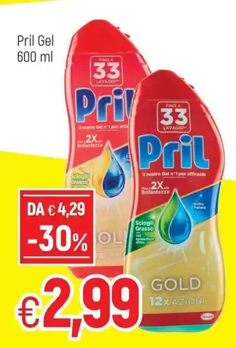 Famila Pril Gel 600ml offerta