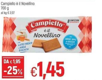 Famila Campiello è il Novellino 700g offerta