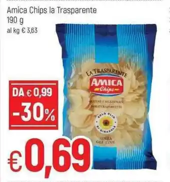 Famila Amica Chips la Trasparente 190g offerta