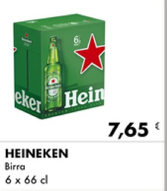 Heineken Birra 6 x 66 cl