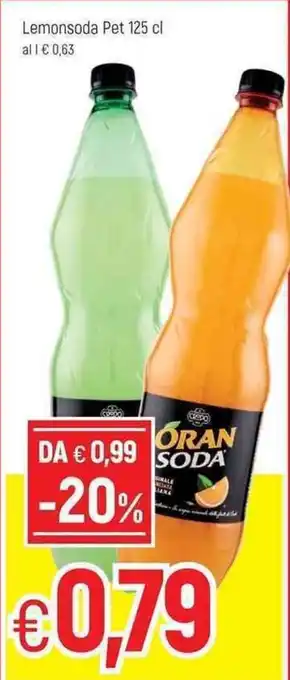 Famila Lemonsoda Pet 125cl offerta