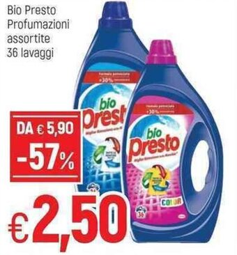 Famila Bio Presto Profumazioni assortite 36 lavaggi offerta