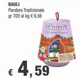 Crai Bauli Pandoro Tradizionale gr 700 offerta
