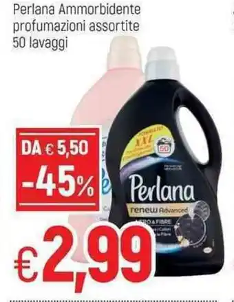 Famila Perlana Ammorbidente profumazioni assortite 50 lavaggi offerta