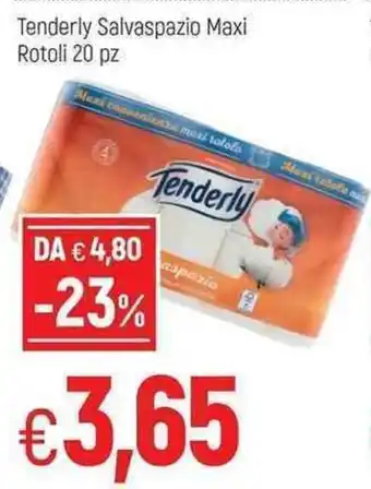 Famila Tenderly Salvaspazio Maxi Rotoli 20pz offerta